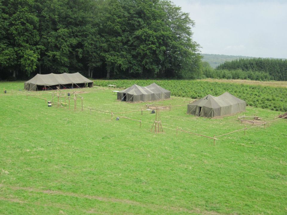 Sint-Martinus den XIIde - Bezoekdag Kamp Graide 2012